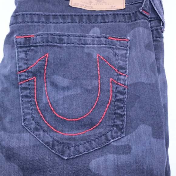 True Religion Camo Jeans – Size 36 - Picture 3 of 6